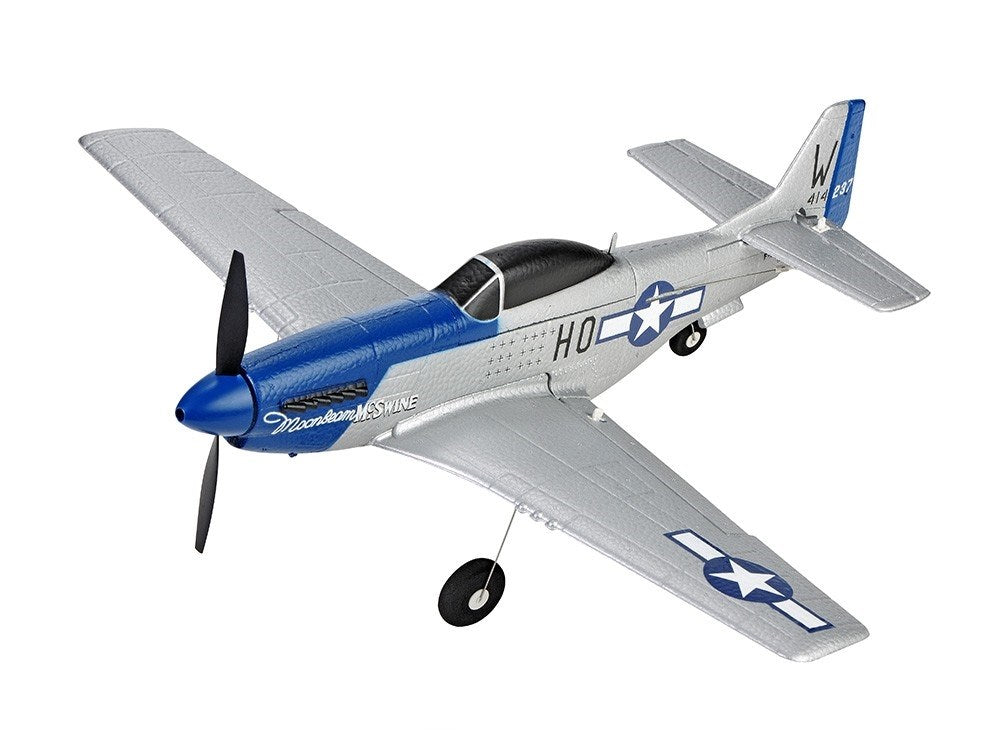 MUSTANG P-47 RTF – 400- 4 CHANNEL W/ GYRO